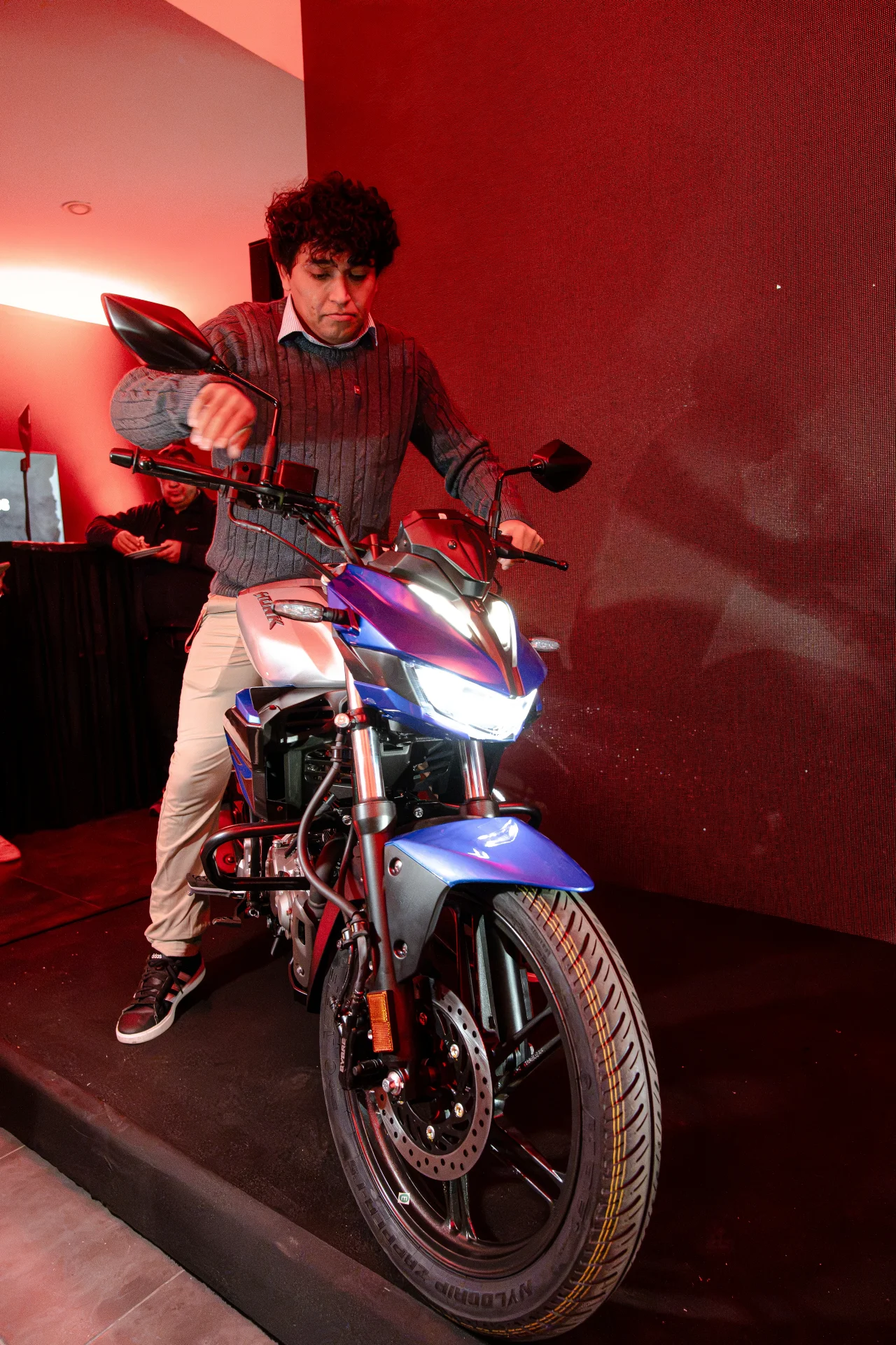 Hero Hunk 125R Lanzamiento — fotografía de Matías Margagliotti