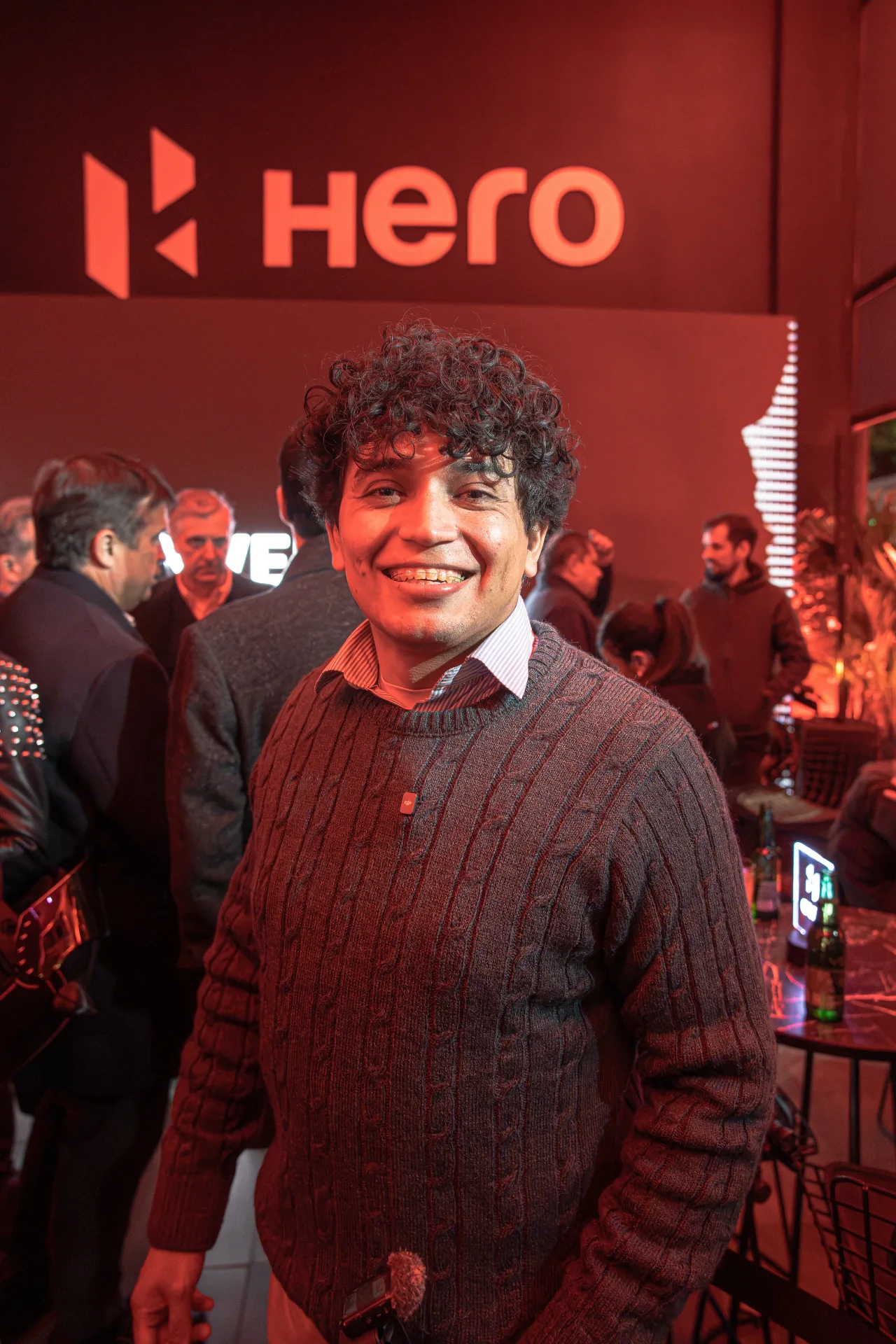 Hero Hunk 125R Lanzamiento — fotografía de Matías Margagliotti