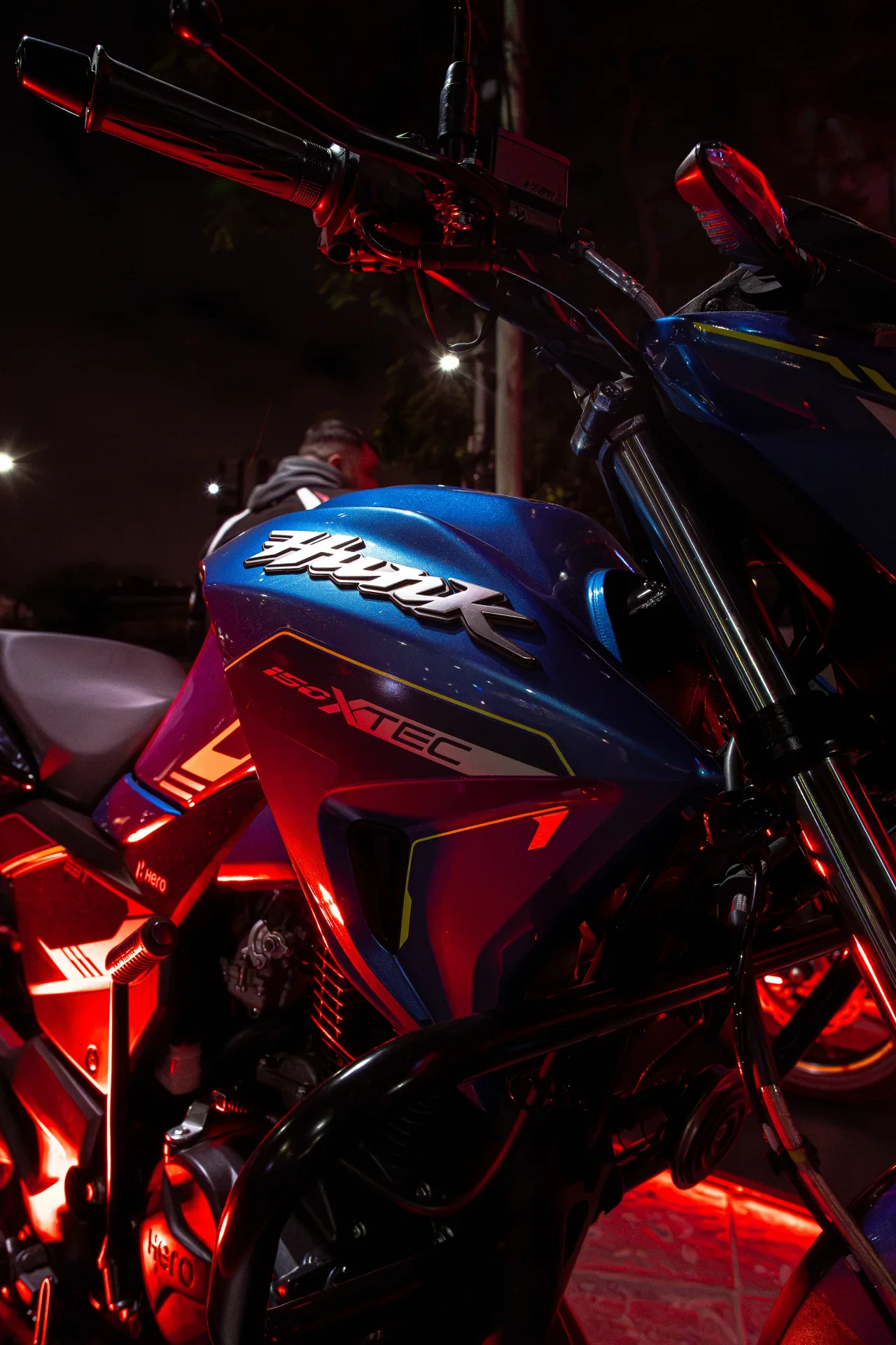 Hero Hunk 125R Lanzamiento — fotografía de Matías Margagliotti