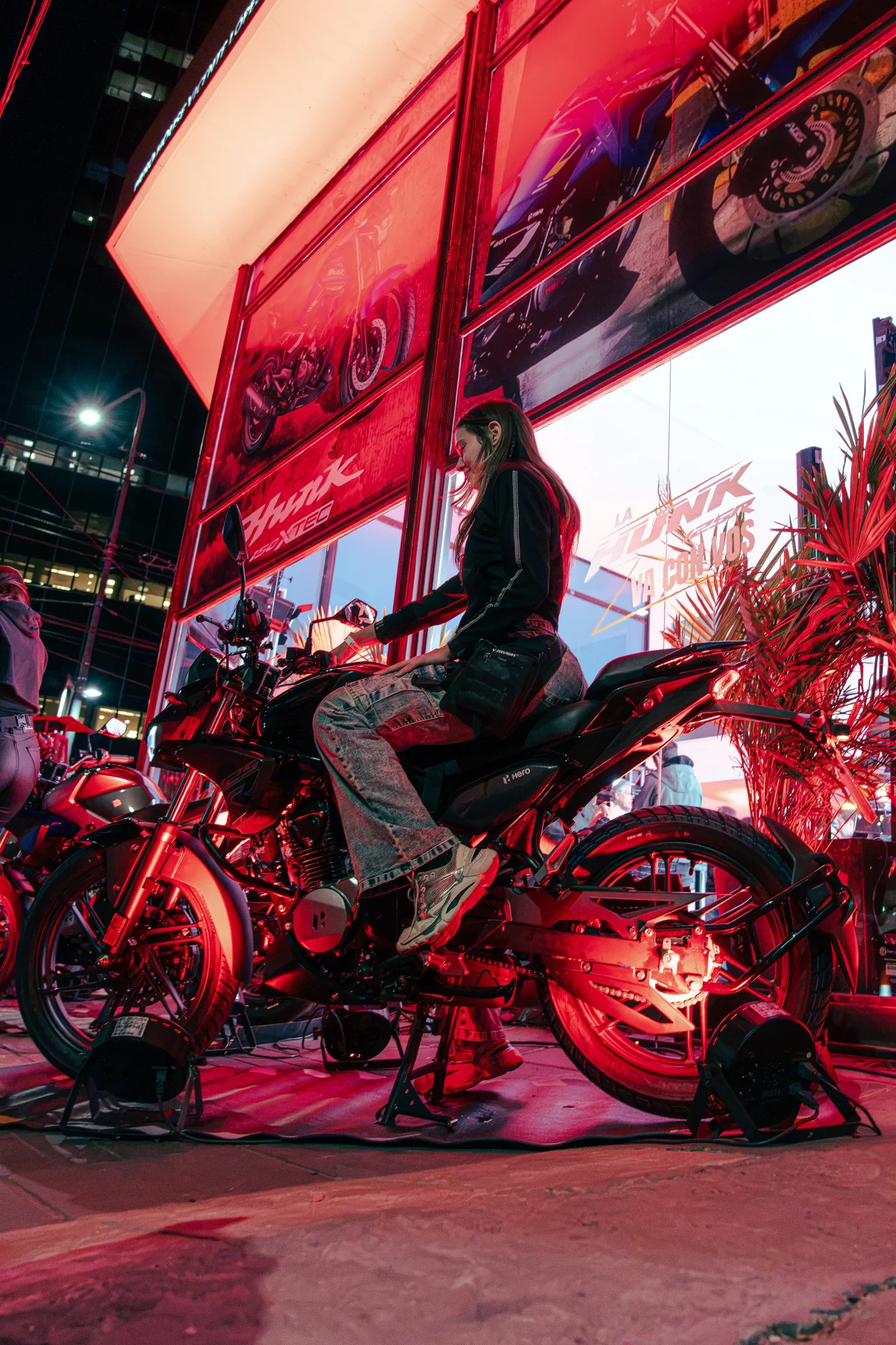 Hero Hunk 125R Lanzamiento — fotografía de Matías Margagliotti