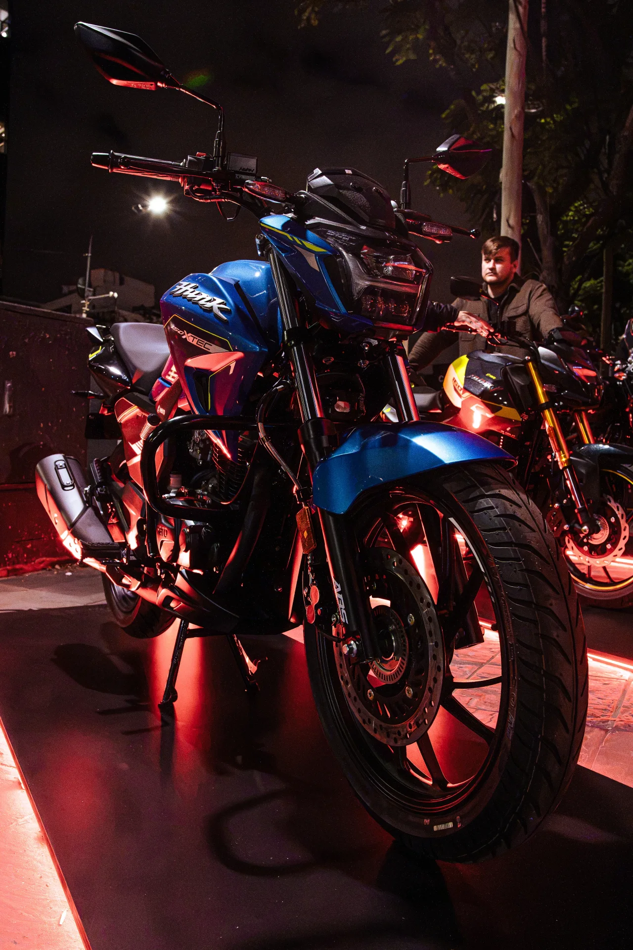 Hero Hunk 125R Lanzamiento — fotografía de Matías Margagliotti